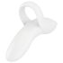 Satisfyer Bold Lover - fingervibrator - genopladelig, vandtæt - hvid