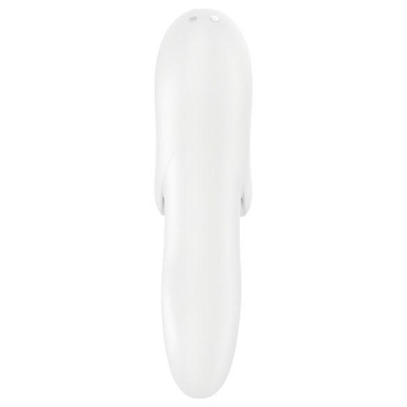 Satisfyer Bold Lover - fingervibrator - genopladelig, vandtæt - hvid