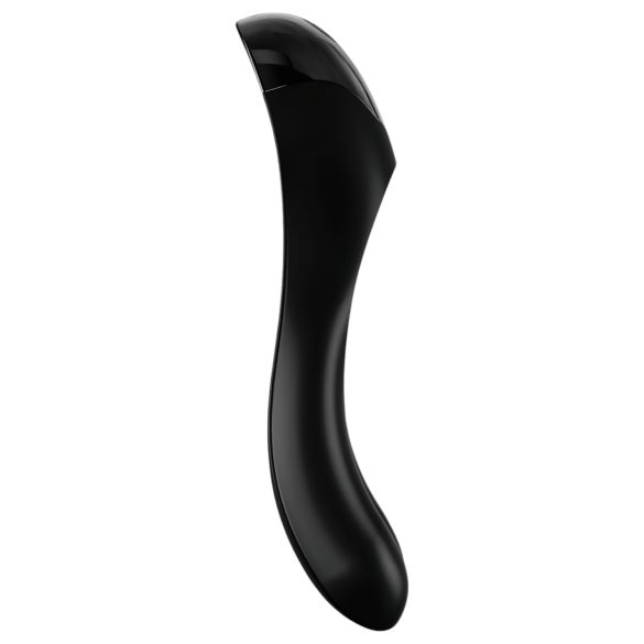 Satisfyer Candy Cane - vandtæt vibrator med to arme - genopladelig - sort
