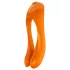 Satisfyer Candy Cane - vibrator med to arme - genopladelig vandtæt - orange