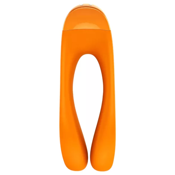 Satisfyer Candy Cane - vibrator med to arme - genopladelig vandtæt - orange