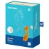 Satisfyer Candy Cane - vibrator med to arme - genopladelig vandtæt - orange