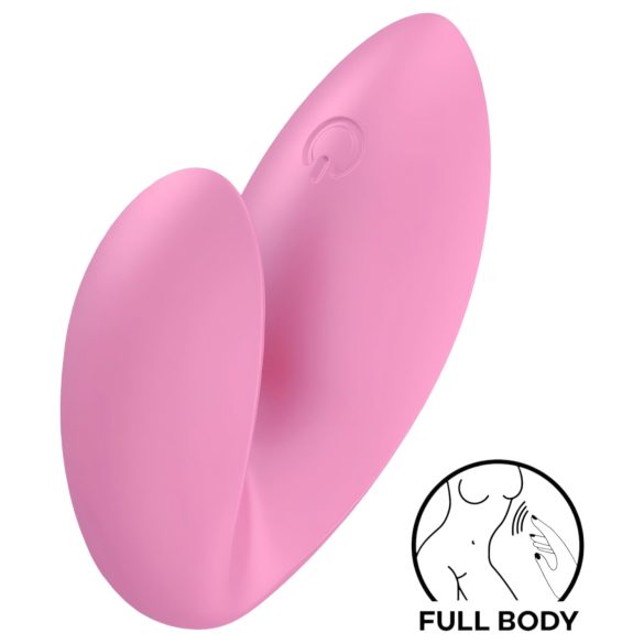 Satisfyer Love Riot - genopladelig, vandtæt finger-vibrator (pink)