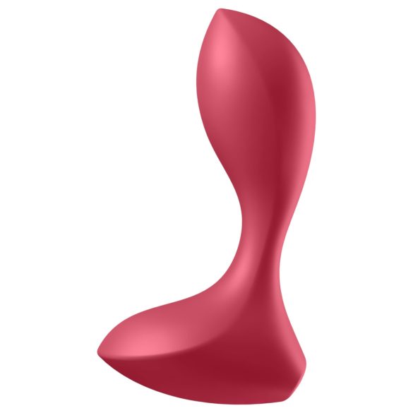 Satisfyer - analvibrator - genopladelig vandtæt - rød