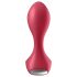 Satisfyer - analvibrator - genopladelig vandtæt - rød