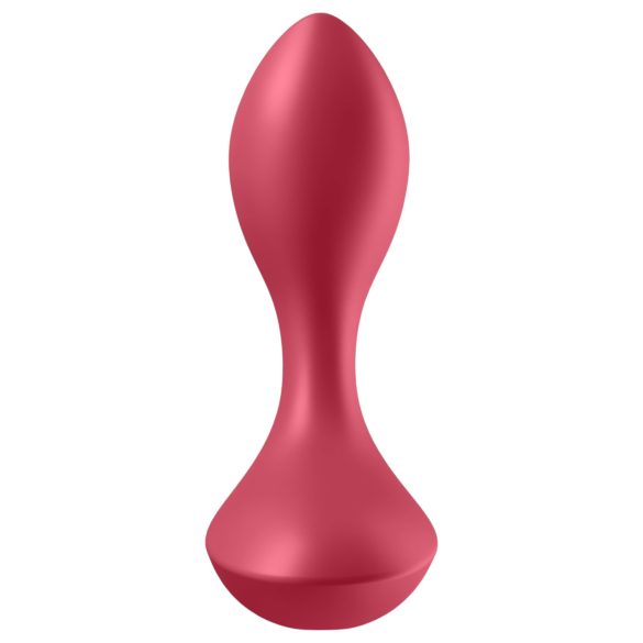 Satisfyer - analvibrator - genopladelig vandtæt - rød