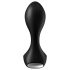 Satisfyer - analvibrator - genopladelig, vandtæt - sort