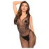 Penthouse Wild Catch - netcatsuit uden ærmer - sort - XL