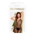 Penthouse Dark Wish - netcatsuit med åbning - sort - XL