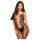 Penthouse Drop-Dead - netstribet åben bodystocking - sort