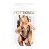 Penthouse Love Bud - sort og sexet net sæt i blonder