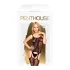 Penthouse Miss Curvy - lingeriesæt - blonde og net - sort - XL