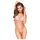 Penthouse Double Spice - blondeværk bh-sæt (nude) - M/L