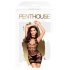 Penthouse - kjole med høj hals - sort - sexet lingerie - XL