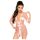 Penthouse Midnight Mirage - satin kimono og g-streng (pink) - XL