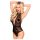 Penthouse Toxic Powder - body med halsbånd - sort - M/L