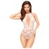 Penthouse Toxic Powder - halterneck body - hvid - M/L