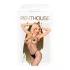 Penthouse - bodystocking med åbning - net, sort