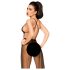Penthouse Best Forplay - blondebody med tylsjæle (sort) - M/L