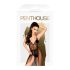 Penthouse Best Forplay - blonde bodysuit med tylsjal (sort) - M/L