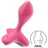 Satisfyer Game Changer - genopladelig anal vibrator (pink)
