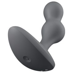 Satisfyer - analvibrator med fjernbetjening - grå