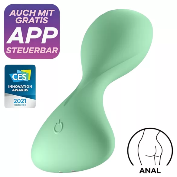 Satisfyer Trendsetter - App-styret analvibrator (grøn)