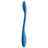 Satisfyer - parvibrator - fleksibel, genopladelig - blå