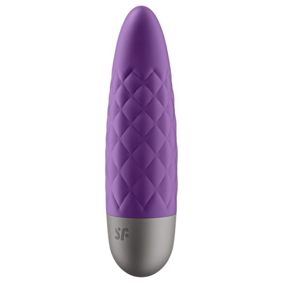 Satisfyer - power bullet vibrator - genopladelig, vandtæt - lilla