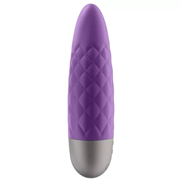 Satisfyer - power bullet vibrator - genopladelig, vandtæt - lilla