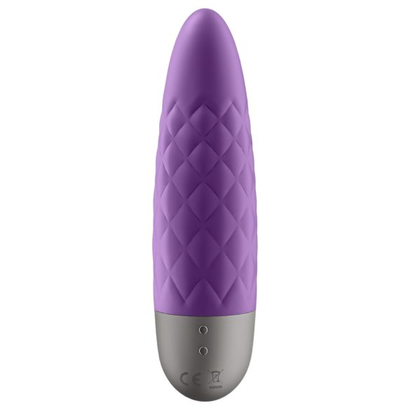 Satisfyer - power bullet vibrator - genopladelig, vandtæt - lilla