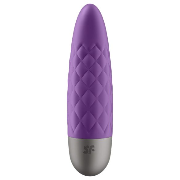 Satisfyer - power bullet vibrator - genopladelig, vandtæt - lilla
