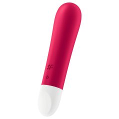 Satisfyer - bullet vibrator - genopladelig, vandtæt - rød