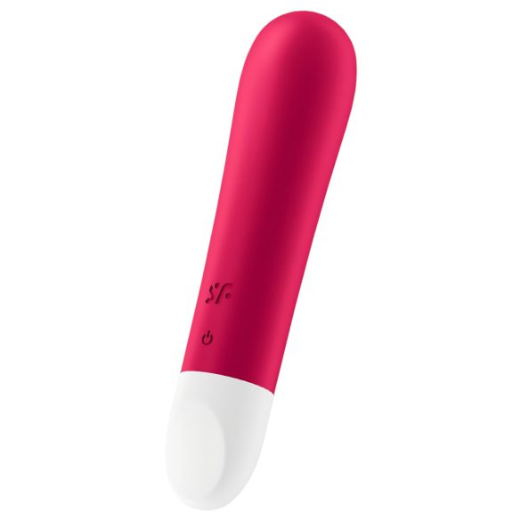 Satisfyer - bullet vibrator - genopladelig, vandtæt - rød