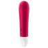 Satisfyer - bullet vibrator - genopladelig, vandtæt - rød