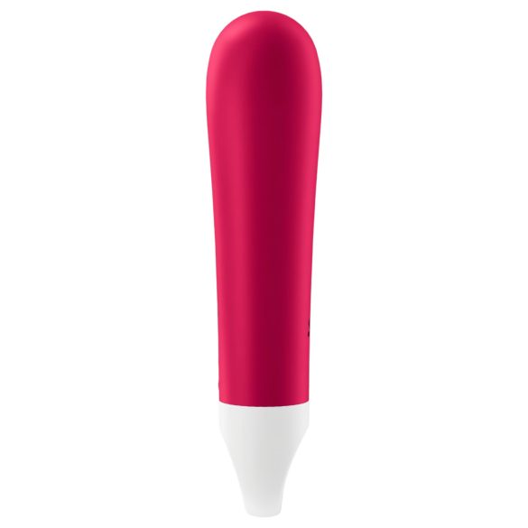 Satisfyer - bullet vibrator - genopladelig, vandtæt - rød