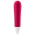 Satisfyer - bullet vibrator - genopladelig, vandtæt - rød