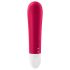 Satisfyer - bullet vibrator - genopladelig, vandtæt - rød