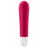 Satisfyer - bullet vibrator - genopladelig, vandtæt - rød