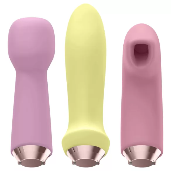 Satisfyer Marvelous Four - vibrator sæt med 4 dele - genopladelig