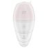 Satisfyer Supernova - genopladelig 2-i-1 luftbølge vibrator (hvid)