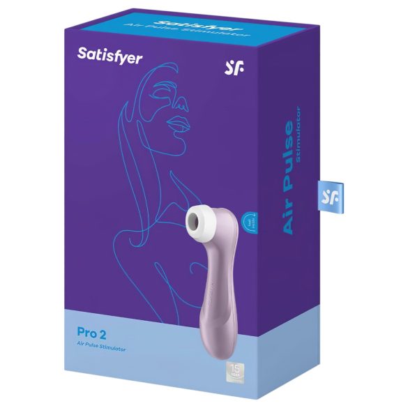 Satisfyer Pro 2 Gen2 - klitorisvibrator med opladning - lilla