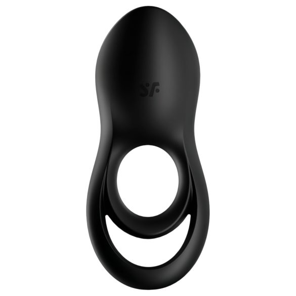 Satisfyer Legendary Duo - vibrerende penisring - genopladelig - sort