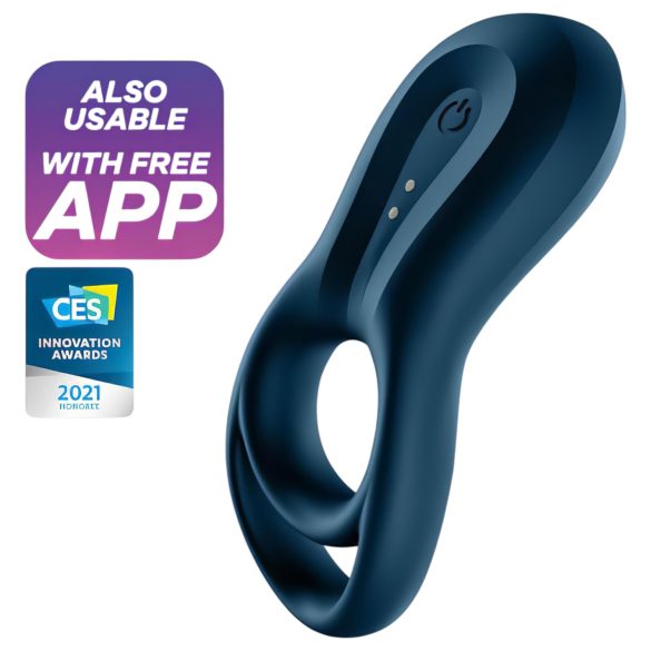 Satisfyer Epic Duo - smart vibrerende penisring (sort)