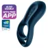 Satisfyer Epic Duo - App-styret vibrerende penisring til mænd (sort)