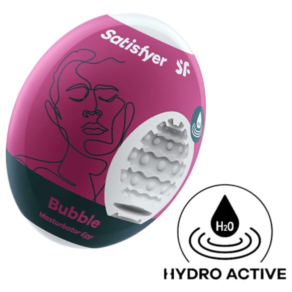 Satisfyer - æg onanator - Bubble - engangs masturbator til mænd