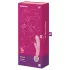 Satisfyer Triple Lover - G-punkt vibrator og vibrator til massage - pink