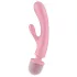 Satisfyer Triple Lover - G-punkt vibrator og vibrator til massage - pink