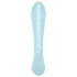 Satisfyer Triple Oh - vibrator med klitorisarm - genopladelig - blå
