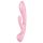 Satisfyer Triple Oh - genopladelig klitorisarmvibrator (pink)